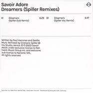 Back View : Savoir Adore - DREAMERS (SPILLER REMIXES) - Nano Records / Nano020