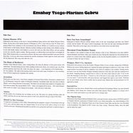 Back View : Emahoy Tsege Mariam Gebru - JERUSALEM (LP) - Mississippi Records / 00155588