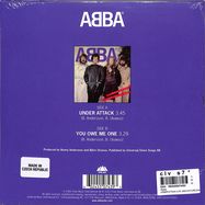 Back View : Abba - UNDER ATTACK (LTD. 2023 PICTURE DISC V7) (7 INCH) - Universal / 5507439