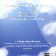 Back View : They Came From The Stars I Saw Them - THE UNSTOPPABLE KITE EP - thisisnotanexit / tinae002