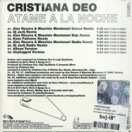 Back View : Christiana Deo - ATAME LA NOCHE (CD) - Nets Work International / nwi564cds