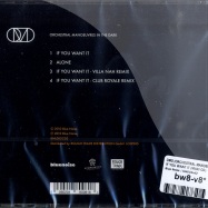 Back View : Omd (orchestral Manoeuvres In The Dark) - IF YOU WANT IT (MAXI CD) - Blue Noise / bnl002cd2