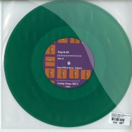 Back View : Sanction / MAW / Expedition Zero - PUPSIK EP (CLEAR GREEN 10INCH) - Funky Town / FT003