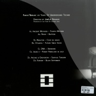 Back View : Various Artists - PARIS/BERLIN: 20 YEARS OF UNDERGROUND TECHNO (2LP, GATEFOALD) - Fondation Sonore / FS 03