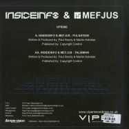 Back View : InsideInfo & Mefjus - PULSATION / TALISMAN - Viper Recordings / VPR080