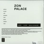 Back View : ZON - PALACE (LP) - Magazine / MAGAZINE 015