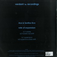 Back View : AOS / SONITUS ECO - RATE OF EXPANSION - Verdant / VR 003