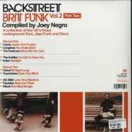 Back View : Various Artists , compiled by Joey Negro - BACKSTREET BRIT FUNK VOL.2 - PART 2 (2LP) - Z Records / ZEDDLP044X