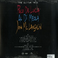 Back View : Paco De Luca & Al Di Meola & John McLaughlin - THE GUITAR TRIO (LP) - Universal / 5383225