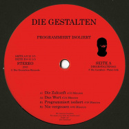 Back View : Die Gestalten - PROGRAMMIERT ISOLIERT (BLACK 180G VINYL / VINYL ONLY) - Die Gestalten / DIEGESTALTEN003B