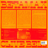 Back View : Betamax / Clive Bell - BETAMAX VS CLIVE BELL (LP) - Byrd Out / BYR035LP / 05214721