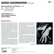 Back View : Leif Ove Andsnes / LSO / Antonio Pappano - KLAVIERKONZERT 3 (LP) (180GR.) - Warner Classics / 9029502400