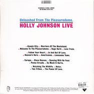 Back View : Holly Johnson - UNLEASHED FROM THE PLEASUREDOME (LIVE AT KOKO) (2LP) (SPUNKY WHITE VINYL) (SPUNKY WHITE VINYL) - Pleasuredome / PLDV13