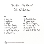 Back View : Tom Allan & The Strangest - LITTLE DID THEY KNOW (LP) - Clouds Hill / 425079560227
