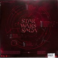 Back View : The City Of Prague Philharmonic Orchestra - MUSIC FROM THE STAR WARS SAGA (TRANSP. RED VINYL, 2LP) - Diggers Factory / DFLP38