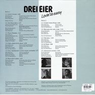 Back View : Drei Eier - LOVIN IS EASY (LTD GREEN LP) - Trikont / 05255421