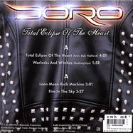 Back View : Doro - TOTAL ECLIPSE OF THE HEART (LTD. BLUE 7 INCH ) - Rare Diamonds Productions / RDP0027-VB