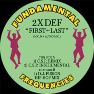 Back View : 2XDEF - FIRST & LAST - Fundamental Frequencies / FDMTL7