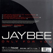 Back View : Jaybee - ONLY FOR YOU - Klubbhouse / KHR002