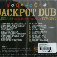 Back View : Various Artists - RARE DUBS FROM JACKPOT RECORDS 1974 - 1976 (CD) - Jamaican / jrcd052
