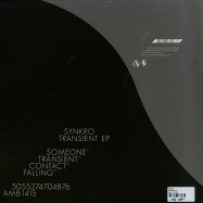 Back View : Synkro - TRANSIENT EP (CLEAR VINYL) - Apollo / AMB1415
