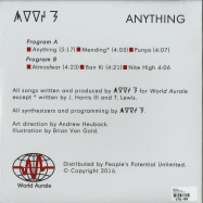 Back View : Moon B - ANYTHING (LP) - World Aurale / WA 001