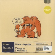 Back View : Siriusmo - WHERE WAS I? (10 INCH) - Monkeytown / MTR076S