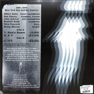 Back View : Albert Ayler / Don Cherry - NEW YORK EYE AND EAR CONTROL (LP) - ESP Disk / ESP1016 / 05151761