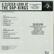 Back View : The Dap-Kings - A CLOSER LOOK AT THE DAP-KINGS - THE INSTRUMENTALS BEHIND SAUN AND STARRS LOOK CLOSER (LTD BLUE LP + MP3) - Daptone Records / DAP038-1LTD