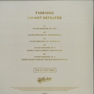 Back View : Fiorious - IM NOT DEFEATED (HONEY DIJON REMIX) - Glitterbox / Glits030