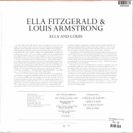 Back View : Ella Fitzgerald & Louis Armstrong - ELLA AND LOUIS (LP) - Verve / 5345886