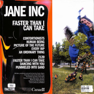 Back View : Jane Inc. - FASTER THAN I CAN TAKE (LP) - Telephone Explosion / TER087