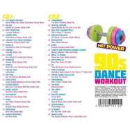 Back View : Various - 90S DANCE WORKOUT-HIT POWER (2CD) - Quadrophon / 403298955112