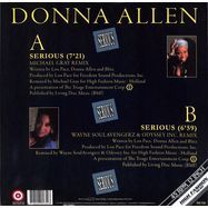 Back View : Donna Allen - SERIOUS (REMIXES) - High Fashion Music / MS 518