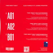 Back View : Alex Farolfi Feat. Aaron Pfeiffer - TIME WONT WAIT - Dance On The Beat / DOTB-08