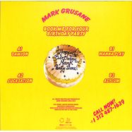 Back View : Mark Grusane - BOOK ME FOR YOUR BIRTHDAY PARTY - Bless You / BLESSYOU013