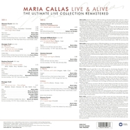 Back View : Maria Callas / Bellini/Gluck/Donizetti/+ - MARIA CALLAS - LIVE & ALIVE (LP) (180 GR.) - WARNER CLASSICS / 9029584467