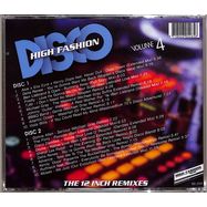Back View : Various Artists - HIGH FASHION DISCO VOL. 4 (2CD) - High Fashion Music / 66.254