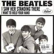 Back View : The Beatles - I WANT TO HOLD YOUR HAND / I SAW HER STANDING THERE (LTD BLACK 7 INCH) - UMC / 7519978