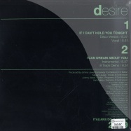 Back View : Desire - IF I CANT HOLD YOU TONIGHT - Italians Do It Better / IDB020 / IDIB20