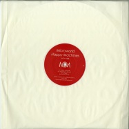 Back View : Microworld - HAPPY MACHINES (WHITE VINYL) - Millions Of Moments / mom008
