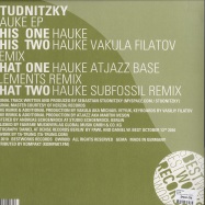 Back View : Studnitzky - HAUKE - Best Works Records / BWR09