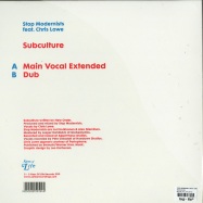 Back View : Stop Modernists ft. Chris Lowe - SUBCULTURE - Keys Of Life / life12in-23