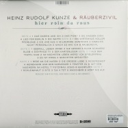 Back View : Heinz Rudolf Kunze & Raeuberzivil - HIER REIN DA RAUS (LTD 3X12 LP + 2XCD) - Rakete Medien / 9485397
