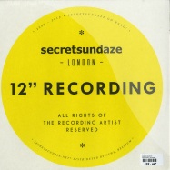 Back View : BLM - SUDDEN DEATH EP - Secretsundaze / secret008