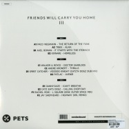 Back View : Various Artists - FRIENDS WILL CARRY YOU HOME 3 (3X12 INCH LP) - Pets Recording / PETS042X