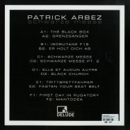 Back View : Patrick Arbez - SCHWARZE MESSE (3X12INCH) - Delude Records / DRV-LP001