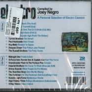 Back View : Various Artists - ELECTRO - COMPILED BY JOEY NEGRO (2XCD) - Z Records / zeddcd40