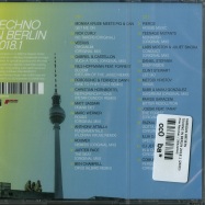 Back View : Various Artists - TECHNO IN BERLIN 2018.1 (2XCD) - Pink Revolver / 26422062