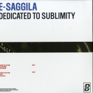 Back View : E Saggila - DEDICATED TO SUBLIMITY - Bank Records / BNK 15